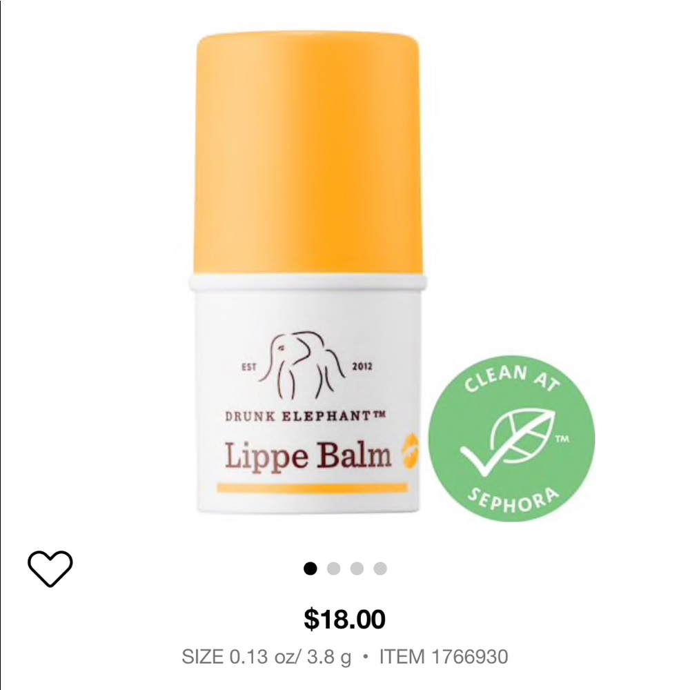 Drunk Elephant Lippe Balm